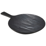 Slate Melamine Paddle Board Round 17" x1