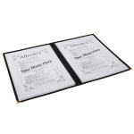 American Style Clear Menu Holder - 2 Page x1 American Style Clear Menu Holder - 2 Page x1