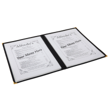 American Style Clear Menu Holder - 2 Page x1 American Style Clear Menu Holder - 2 Page x1