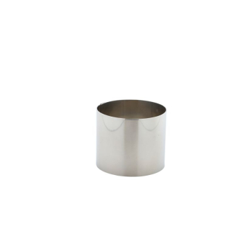 Stainless Steel Mousse Ring 7x6cm x1
