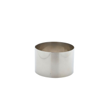 Stainless Steel Mousse Ring 9x6cm x1