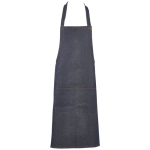 Unwashed Denim Bib Apron 70 x 90cm x1