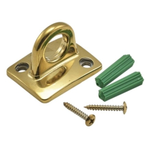 Wall Attachment For Barrier Rope-Brass x1