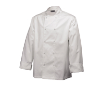 Basic Stud Jacket (Long Sleeve)White XL Size x1 Basic Stud Jacket (Long Sleeve)White XL Size x1