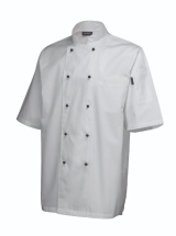 Superior Jacket (Short Sleeve) White M Size x1