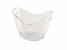 Clear Acrylic Champagne/Wine Bucket Small 3Lt