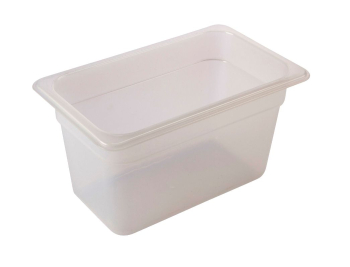 GN12-Polypropylene GN Pan 100mm Clear x6 GN12-Polypropylene GN Pan 100mm Clear x6