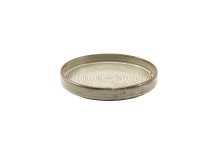 Terra Porcelain Smoke Grey Presentation Plate 18cm x6 Terra Porcelain Smoke Grey Presentation Plate 18cm x6