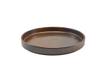 Terra Porcelain Rustic Copper Presentation Plate 26cm x6 Terra Porcelain Rustic Copper Presentation Plate 26cm x6