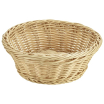 Round Polywicker Basket 21Dia x 8cm x1 Round Polywicker Basket 21Dia x 8cm x1