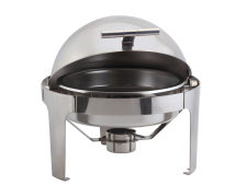 Round Deluxe Roll Top Chafer 6L x1