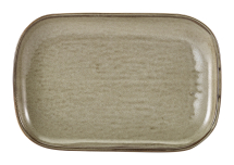 Terra Porcelain Smoke Grey Rectangular Plate 29 x 19.5cm x6 Terra Porcelain Smoke Grey Rectangular Plate 29 x 19.5cm x6