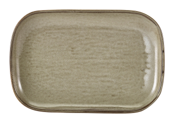 Terra Porcelain Smoke Grey Rectangular Plate 29 x 19.5cm x6 Terra Porcelain Smoke Grey Rectangular Plate 29 x 19.5cm x6