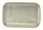 Terra Porcelain Matt Grey Rectangular Plate 34.5 x 23.5cm x6