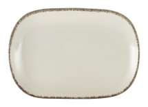 Terra Stoneware Sereno Grey Rectangular Plate 24 x 16.5cm x12
