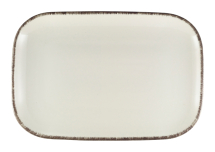 Terra Stoneware Sereno Grey Rectangular Plate 34.5 x 23.5cm x6