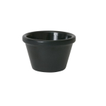 Ramekin 1.5oz Smooth Black x1