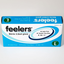 Nitrile Gloves Medium Blue Powder Free x100 Nitrile Gloves Medium Blue Powder Free x100