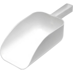 All Purpose 7" White Scoop 1L Cap x1