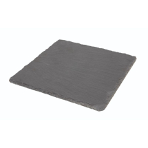GenWare Natural Edge Slate Platter 20X20cm x6