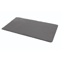 GenWare Natural Slate Platter 32X18cm 1/3 G/N x6