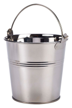 Stainless Steel Serving Bucket 10cm Dia x1