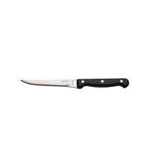 Steak Knife Black Poly Handle x12