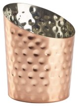 Copper Plated Hamm Angled Cone 11.6 x 9.5cm Dia x1 Copper Plated Hamm Angled Cone 11.6 x 9.5cm Dia x1