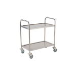 Fully Welded S/St. Trolley - 2 Shelves x1