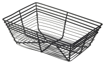 Wire Basket, Rectang 23 x 15 x 7.5cm x1