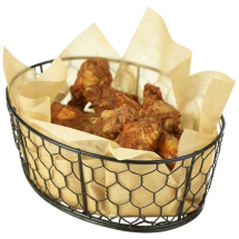 Black Wire Basket 24X18X8.5cm x1 Black Wire Basket 24X18X8.5cm x1