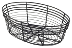 Wire Basket, Oval 25.5 x 16 x 8cm x1 Wire Basket, Oval 25.5 x 16 x 8cm x1