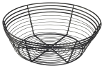 Wire Basket, Round 25.5 x 8cm x1 Wire Basket, Round 25.5 x 8cm x1