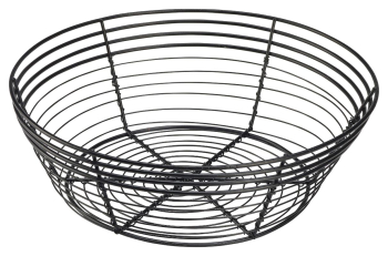 Wire Basket, Round 25.5 x 8cm x1 Wire Basket, Round 25.5 x 8cm x1