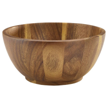Acacia Wood Bowl 25Dia x 12cm x1