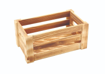 Wooden Crate Rustic Finish 27 x 16 x 12cm x1