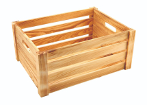 Wooden Crate Rustic Finish 41 x 30 x 18cm x1