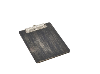Black Wooden Menu Clipboard A5 18.5x24.5x0.6cm x1 Black Wooden Menu Clipboard A5 18.5x24.5x0.6cm x1