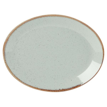 Stone Oval Plate 30cm/12inch x6