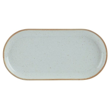 Stone Narrow Oval Plate 30cm x6 Stone Narrow Oval Plate 30cm x6
