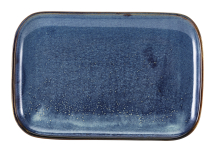 Terra Porcelain Aqua Blue Rectangular Plate 34.5 x 23.5cm x6