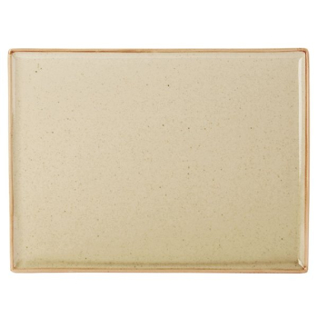Wheat Rectangular Platter 27x20cm/10.75x8.25Inch x6