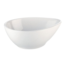Simply White Large Tear Shaped Bowl 14.5cm x6