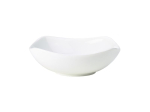 GenWare Rounded Square Bowl White 17cm x6