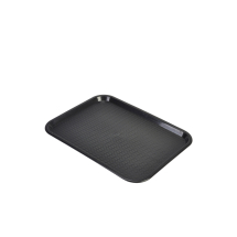 Fast Food Tray Black Small x1 Fast Food Tray Black Small x1