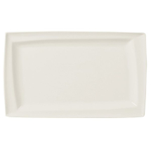 Academy Asymmetric Rectangular Plate 33x22cm/13x8.25inch x6 Academy Asymmetric Rectangular Plate 33x22cm/13x8.25inch x6