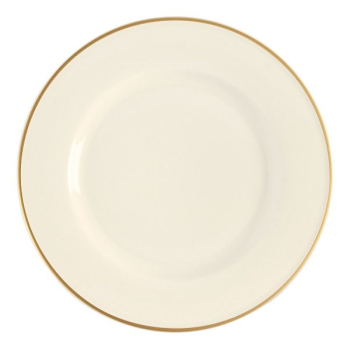Academy Event Gold Band Flat Plate 25cm/10Inch x6