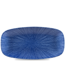 Studio Prints Agano Blue Chefs Oblong Plate (No4) 13 7/8X7 3/8inch x6