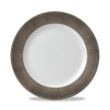 Bamboo Spinwash Dusk Footed Plate 10 1/4inch x12