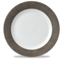 Bamboo Spinwash Dusk Footed Plate 12inch x12